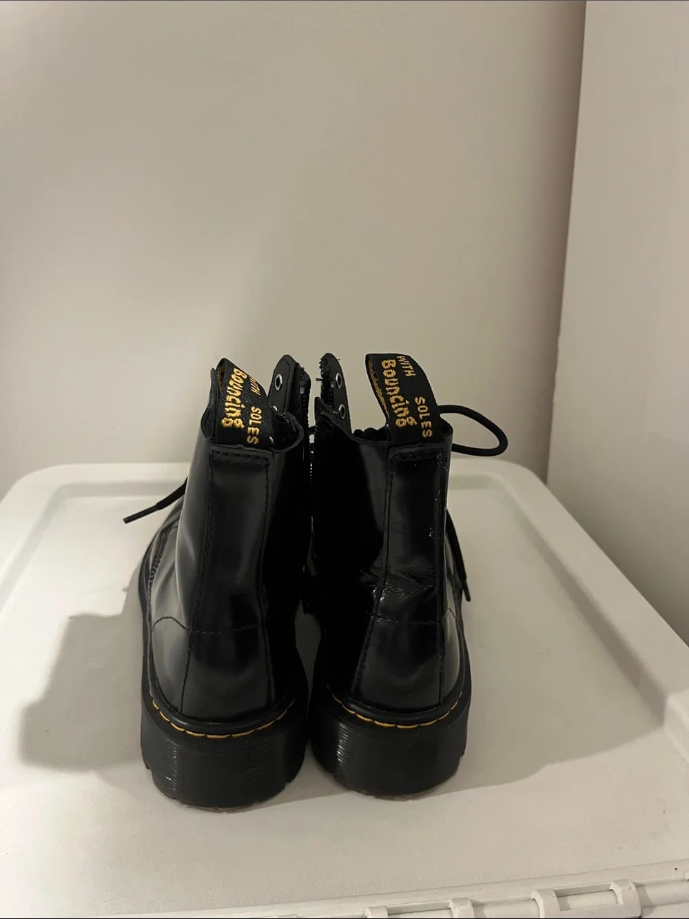 Black Big Girl  Dr Martens Boots